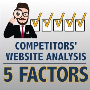 Planning a website : 5 competitive factors you need to assess