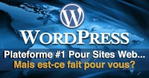 Site Internet WordPress, est-ce fait pour vous?
